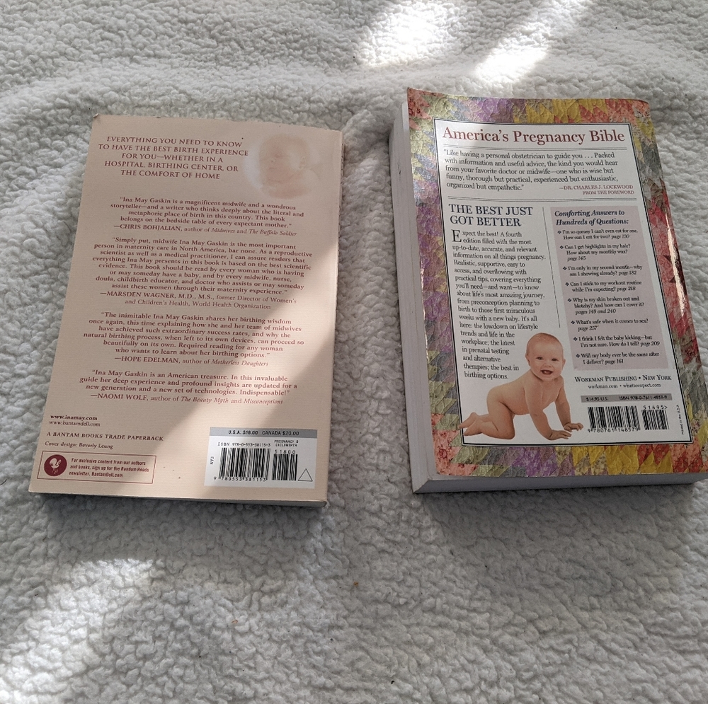 What to expect when expecting & Ina May Childbirth - Picture 2 of 2